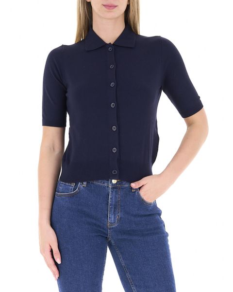 Cardigan maniche corte
