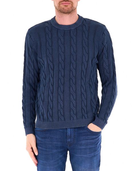 Maglione a trecce