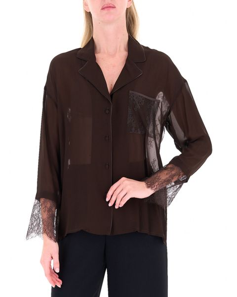 Camicia con pizzo