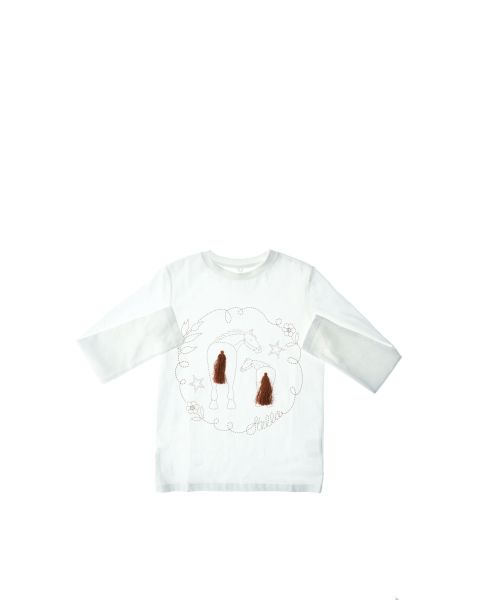 T-shirt maniche lunghe