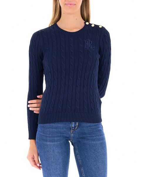 Maglione a trecce