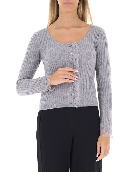 Cardigan misto viscosa