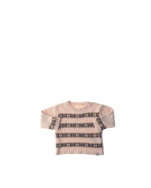 Maglione con ricami