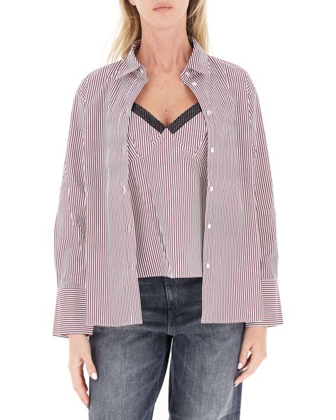 Camicia con inserto