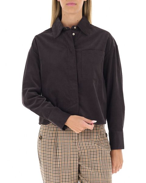 Camicia in velluto