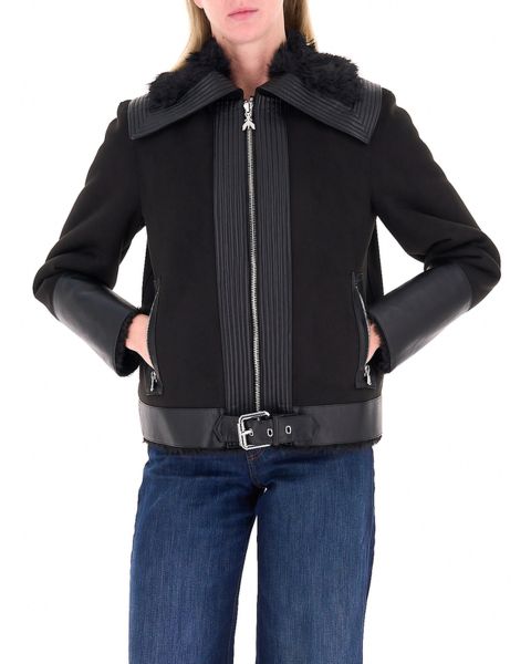 Giubbino bomber similpelle