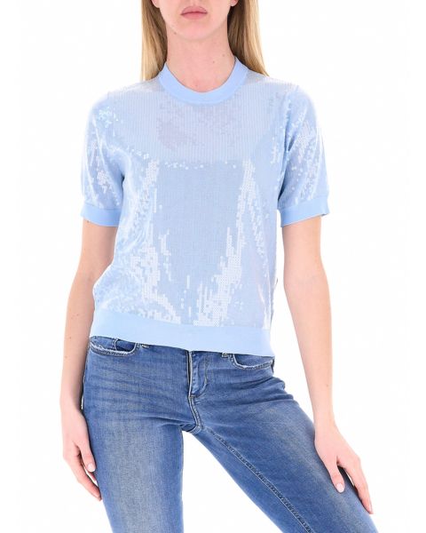 Maglia con paillettes
