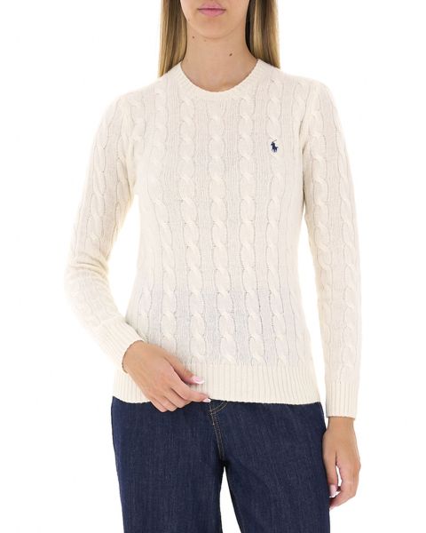 Maglione a trecce
