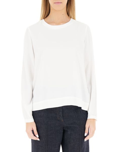 Blusa misto seta
