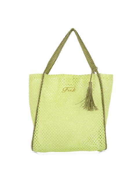 Borsa a spalla traforata