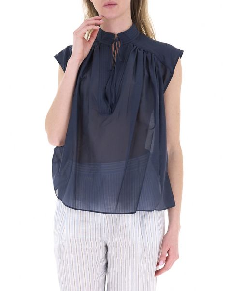 Blusa maniche ad aletta
