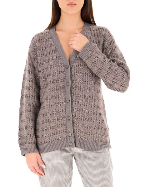 Cardigan con bottoni