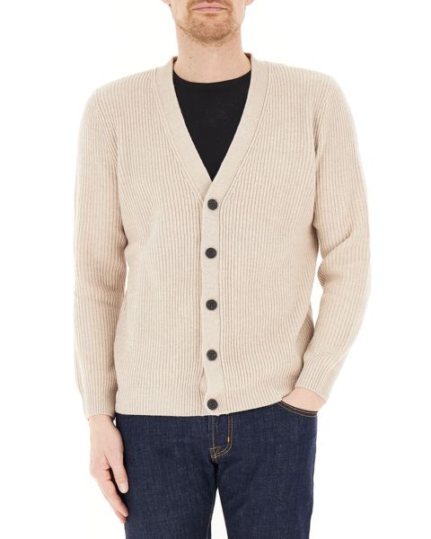 Cardigan lana merino