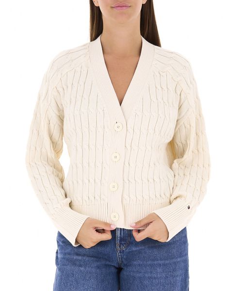 Cardigan a trecce
