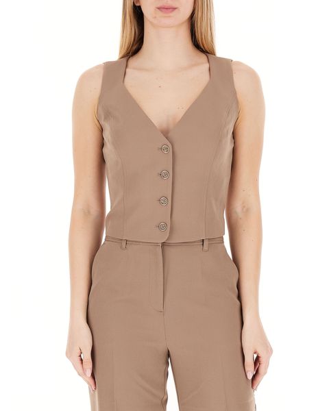 Gilet con bottoni