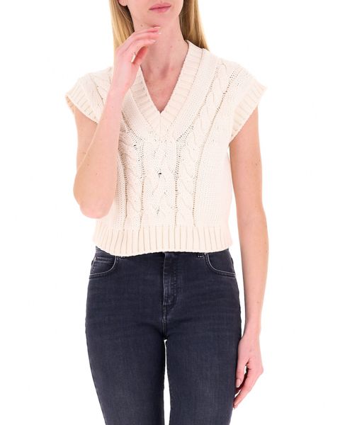 Maglione scollo V