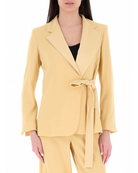 Blazer con fiocco