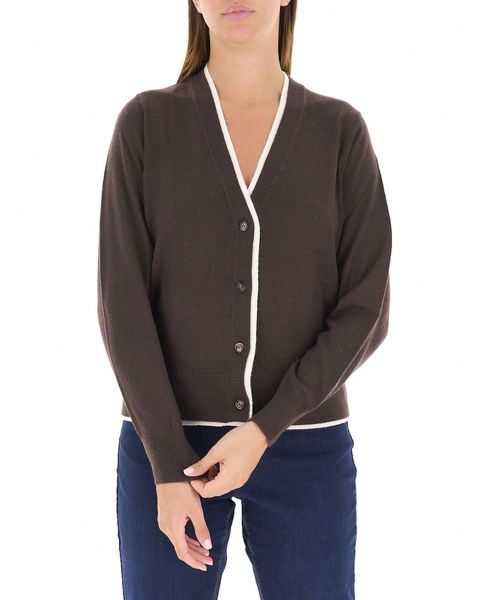Cardigan scollo a V