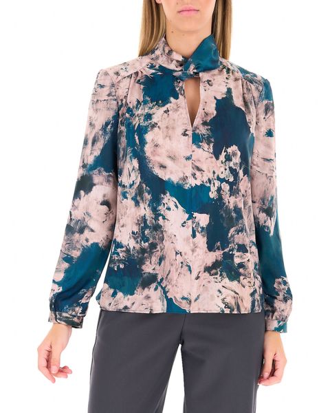 Blusa maniche lunghe