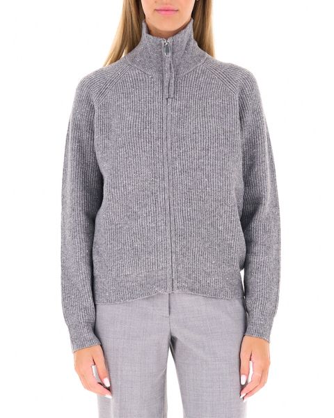 Cardigan con zip