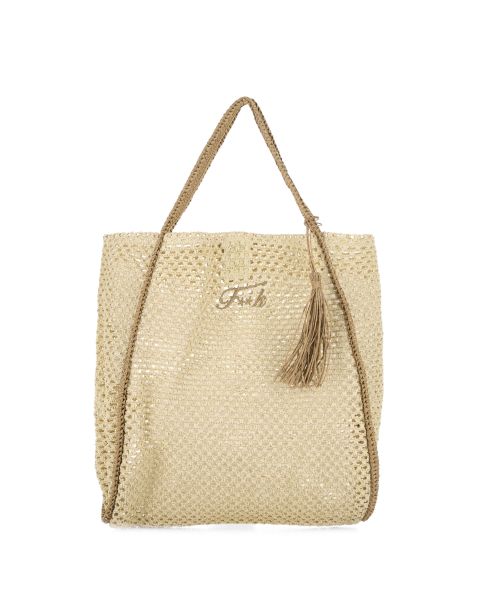 Borsa a spalla traforata