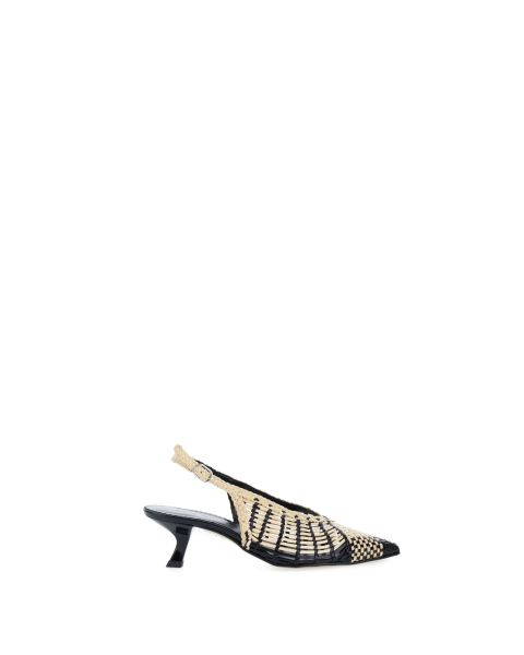 Décolleté slingback