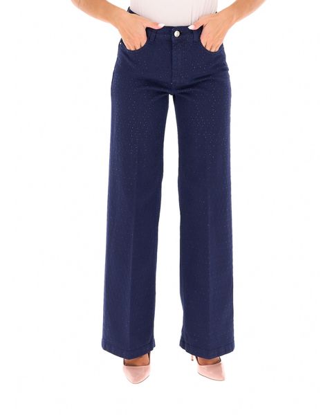 Jeans con strass