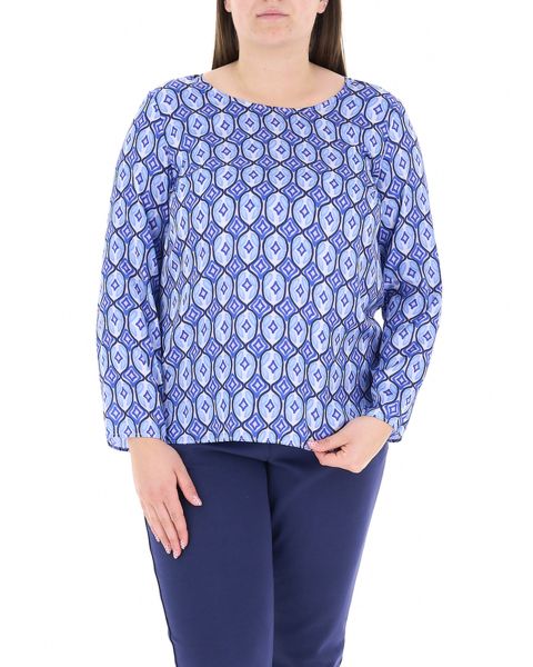 Blusa maniche lunghe