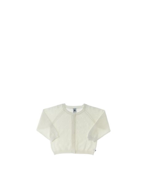 Cardigan girocollo
