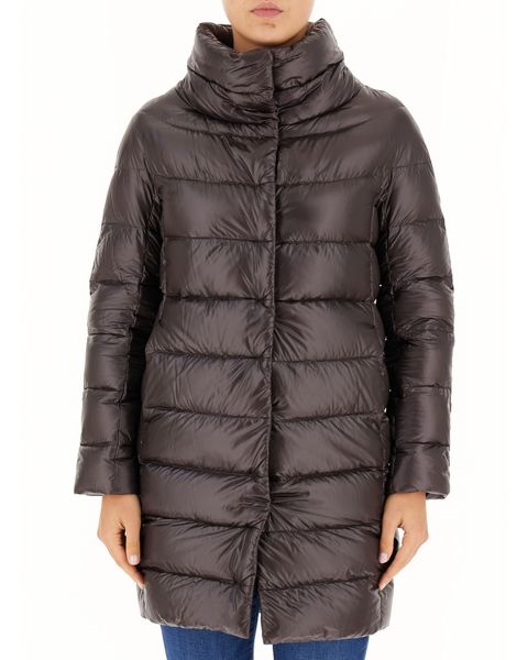 Piumino collo alto
