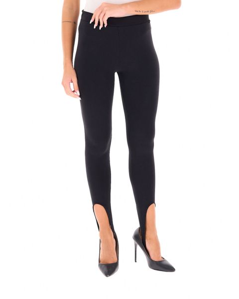 Leggings con staffa