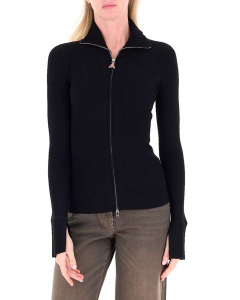 Cardigan con zip
