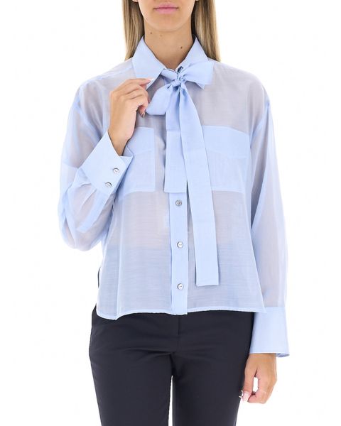 Blusa maniche lunghe
