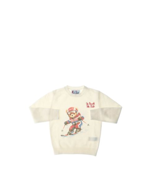 Maglione misto lana