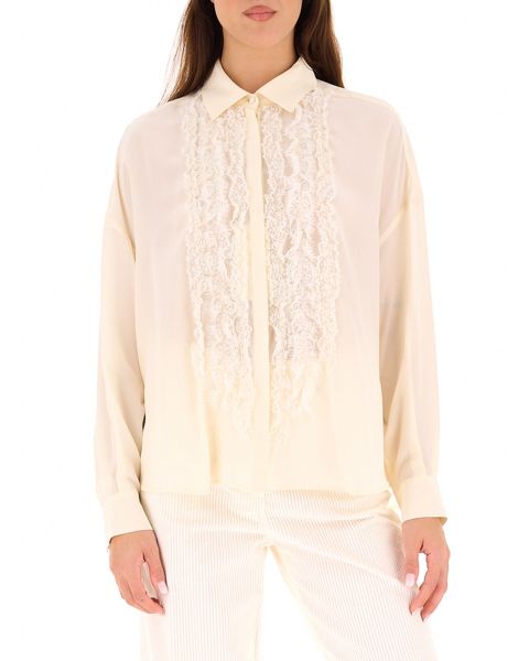 Camicia con pizzo