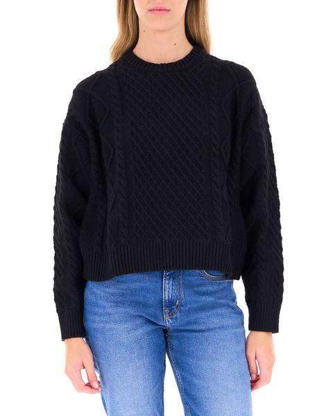 Maglione misto lana