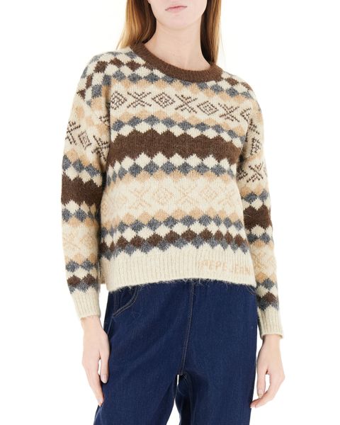 Maglione misto lana