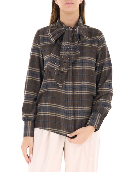 Camicia con fiocco