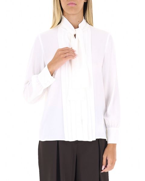 Blusa misto seta