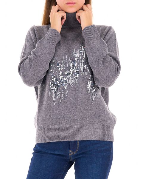Maglione con paillettes