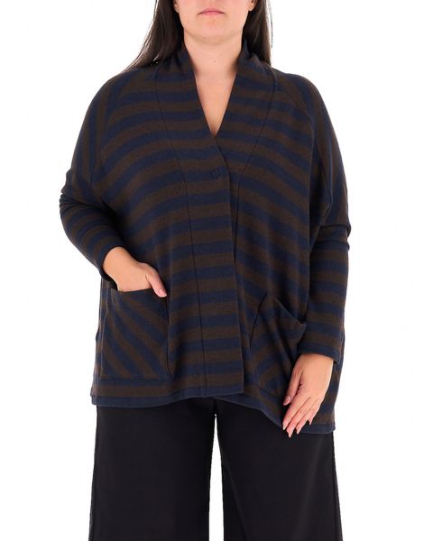Cardigan con bottone