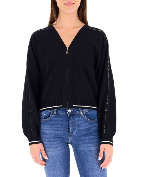 Cardigan misto viscosa