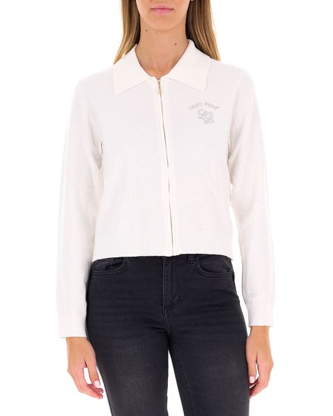 Cardigan con zip