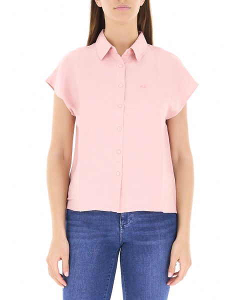 Camicia misto lino