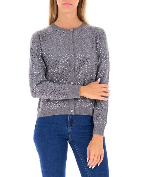 Cardigan con paillettes