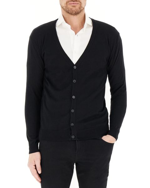 Cardigan misto lana