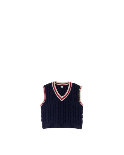 Gilet misto cotone