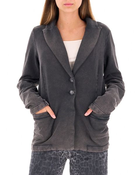Blazer in felpa