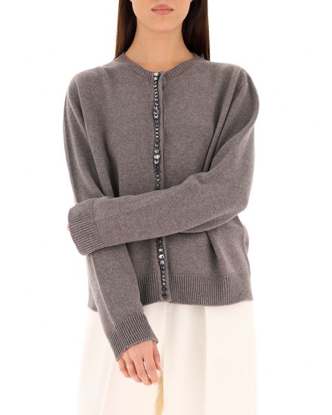Cardigan misto lana