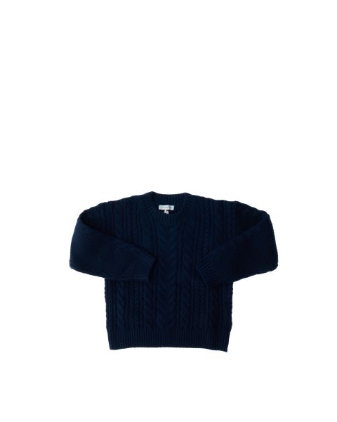 Maglione a trecce